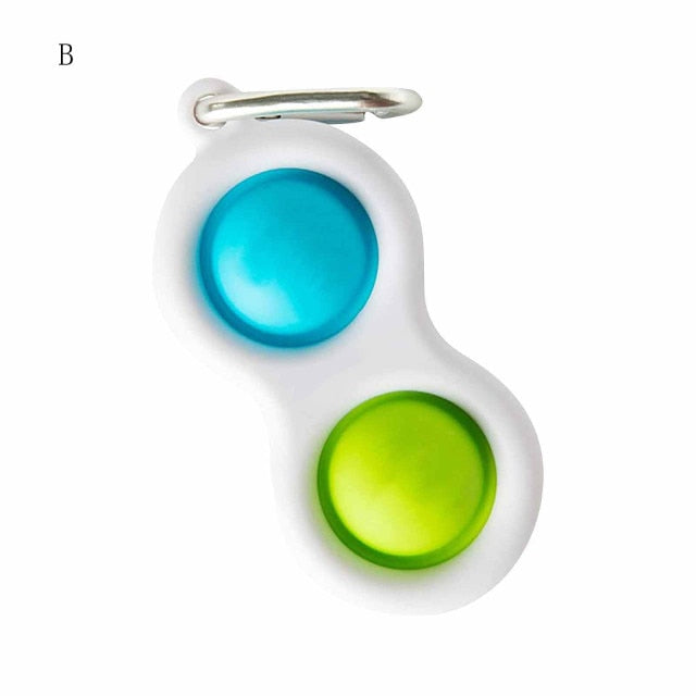 Push Pops Bubble Sensory Toy Autism Needs Squishy Stress Reliever Toys Adult Kid Funny Anti-stress Pops It Fidget Reliver Stress