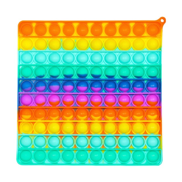 Push Pops Bubble Sensory Toy Autism Needs Squishy Stress Reliever Toys Adult Kid Funny Anti-stress Pops It Fidget Reliver Stress