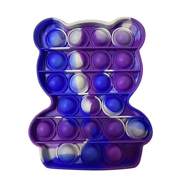 Push Pops Bubble Sensory Toy Autism Needs Squishy Stress Reliever Toys Adult Kid Funny Anti-stress Pops It Fidget Reliver Stress
