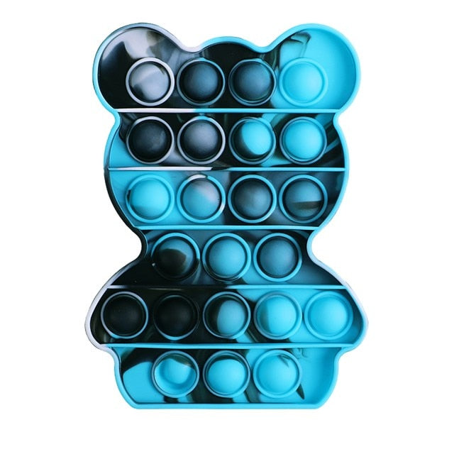 Push Pops Bubble Sensory Toy Autism Needs Squishy Stress Reliever Toys Adult Kid Funny Anti-stress Pops It Fidget Reliver Stress