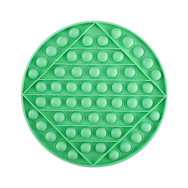 Push Pops Bubble Sensory Toy Autism Needs Squishy Stress Reliever Toys Adult Kid Funny Anti-stress Pops It Fidget Reliver Stress