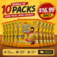 Wai Wai Quick Spicy Cheese Noodles Value Pack (10 Packs)

