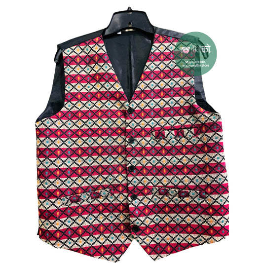 Nepali Dhaka Vest