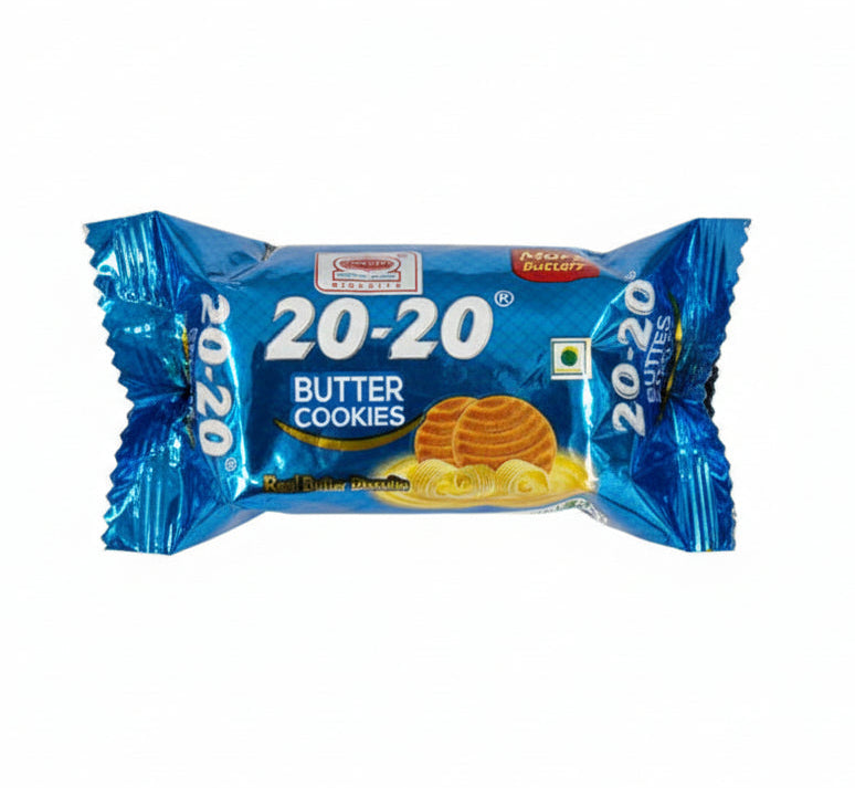 20 - 20 butter cookies