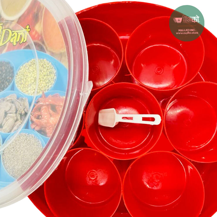 Plastic spice clearance box