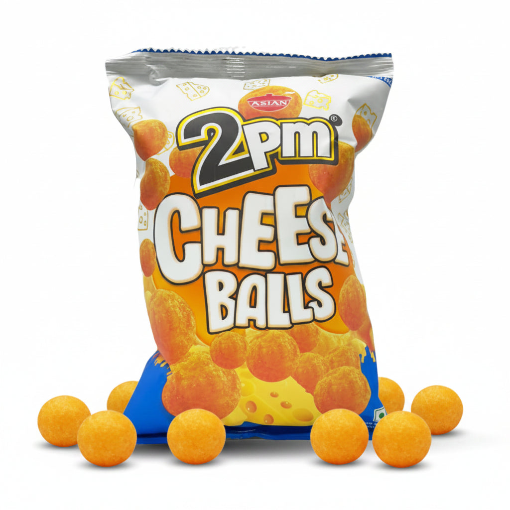Crunchy 2PM Cheese Balls Ready-to-Eat Snack