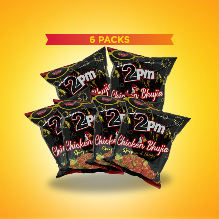 2pm chicken bhujiya 6 packs