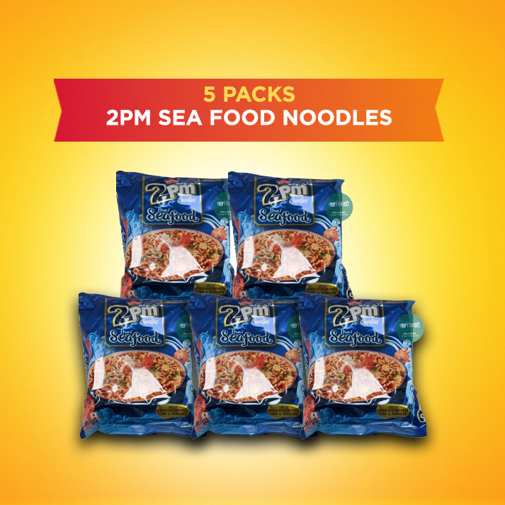 2pm sea food noodles 5 packs