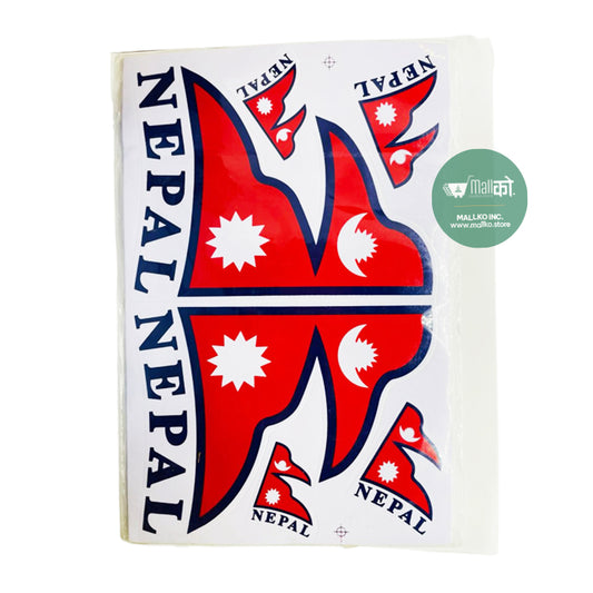 Nepal Flag Stickers