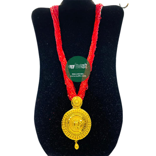 Gold Plated Locket For Shining Potey
