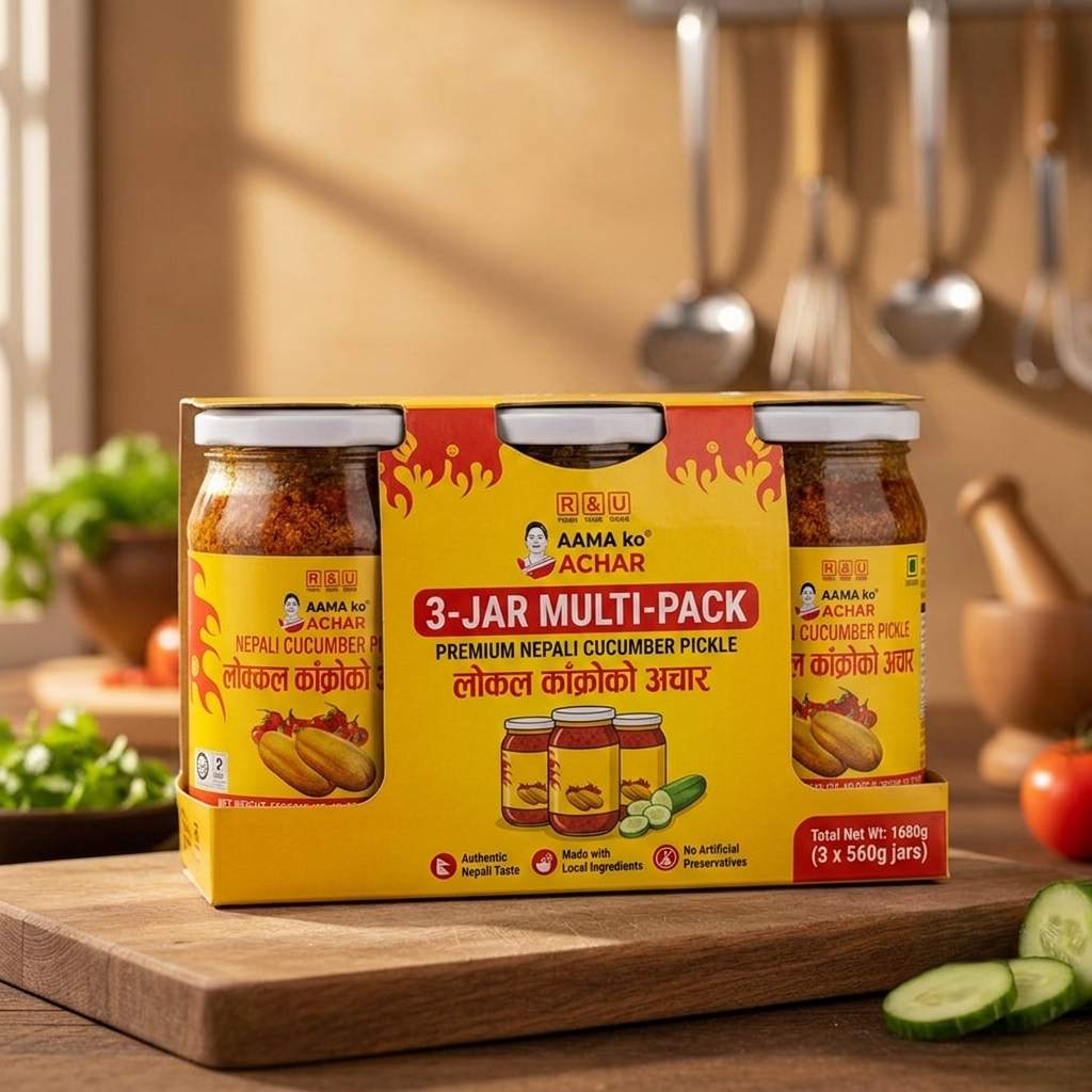 cucumber pickle 3 packs jar