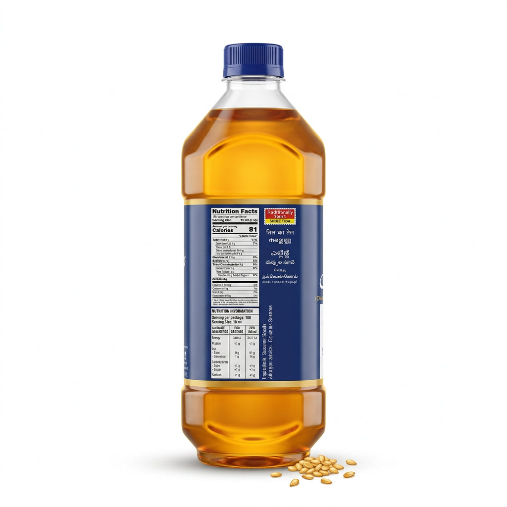 777 Sesame Oil (Til Oil), 1 Liter