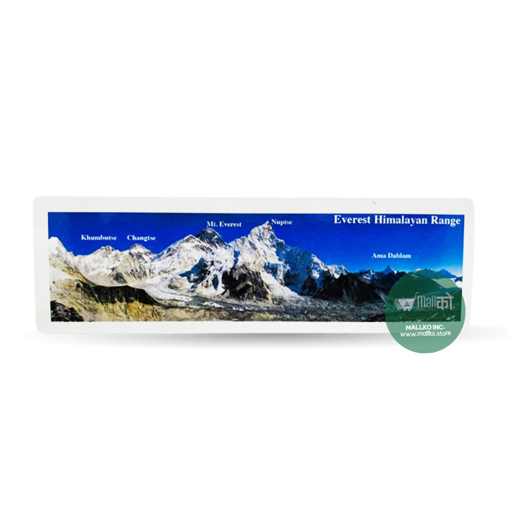 Fridge magnet - Everest Range