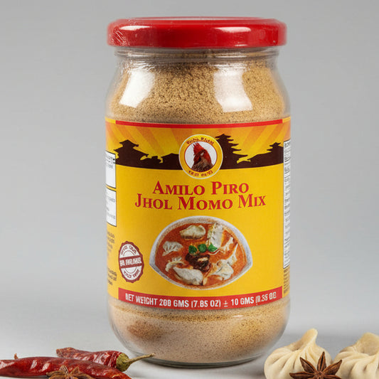 Amilo piro jhol momo mix