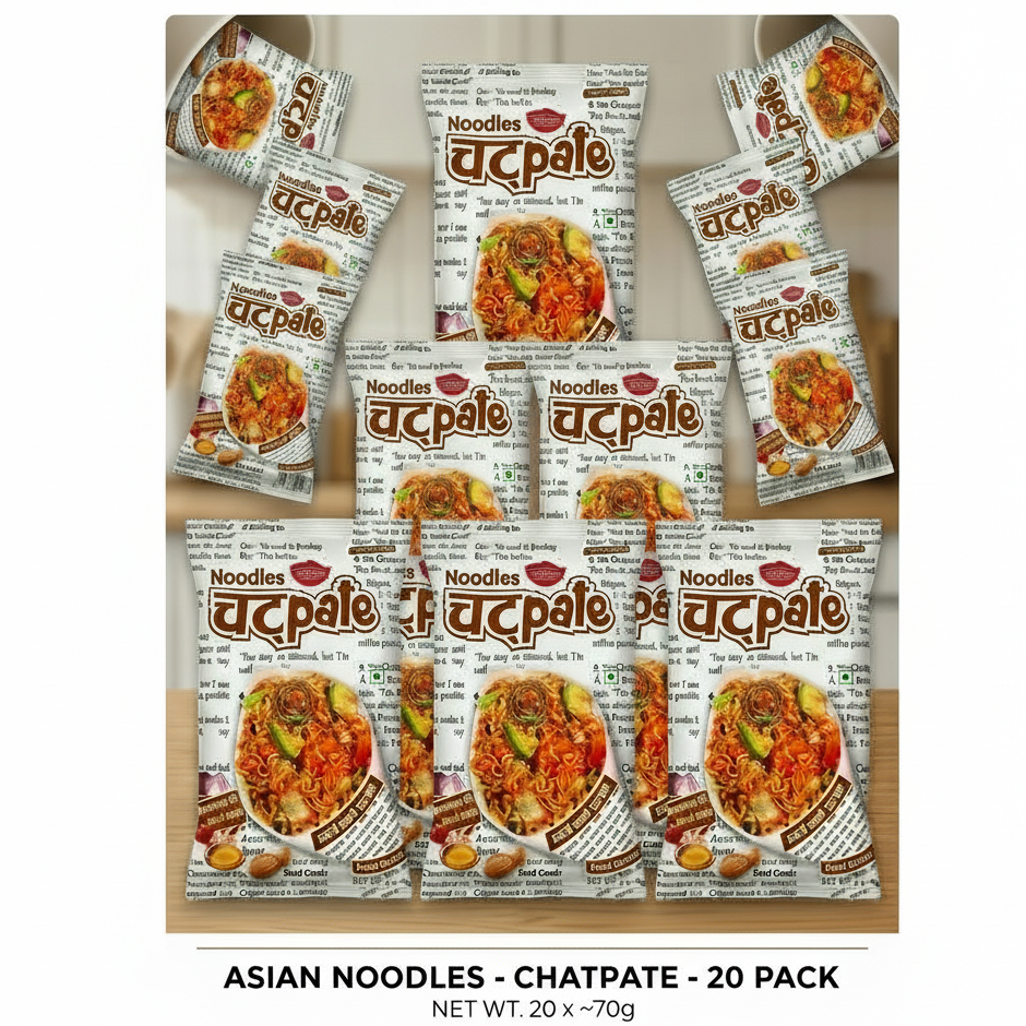 Asian Chatpate Raw Noodles