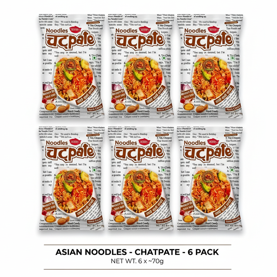 Asian Kachai Khane Chatpate Noodles