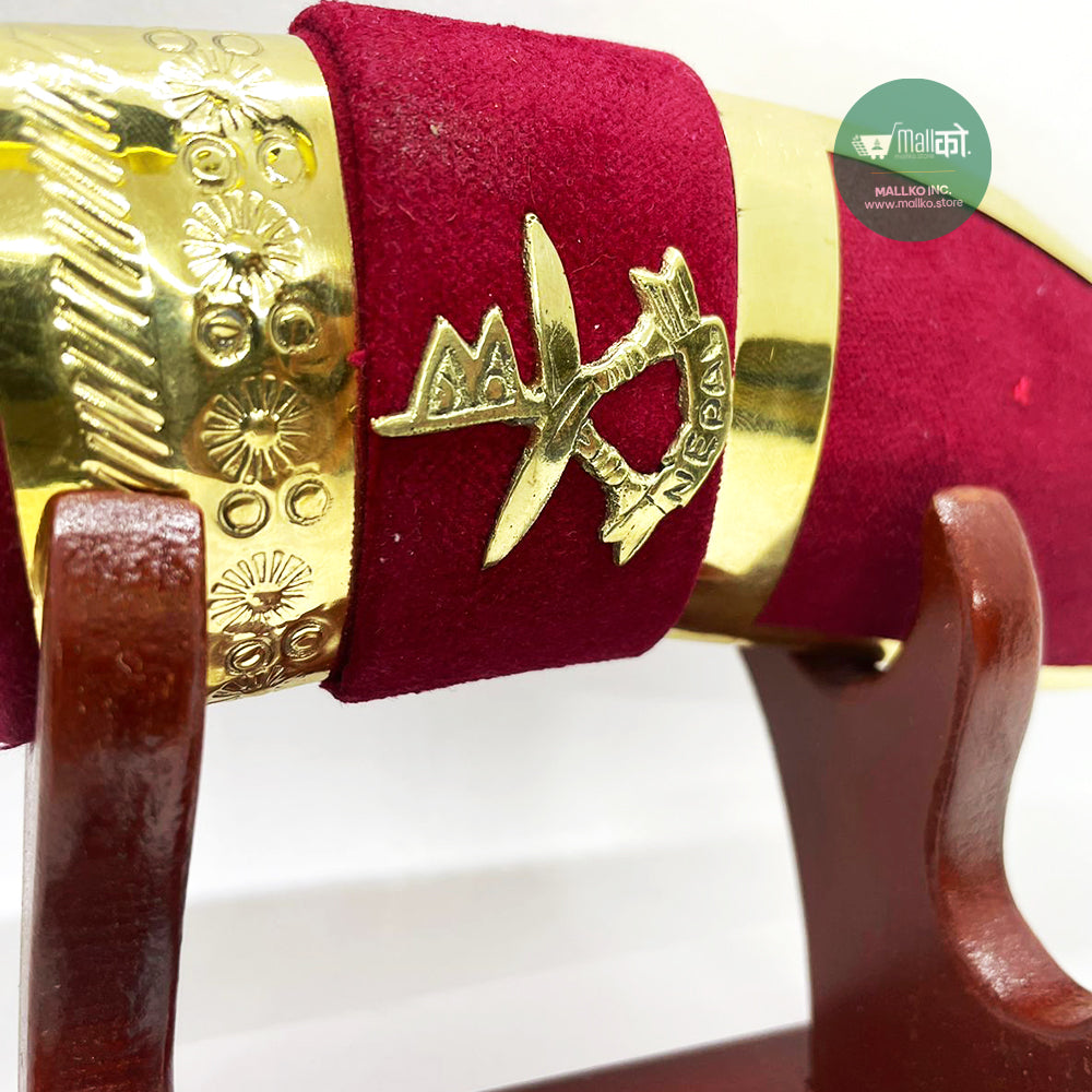 Authentic Nepal khukuri hand-forged steel knife