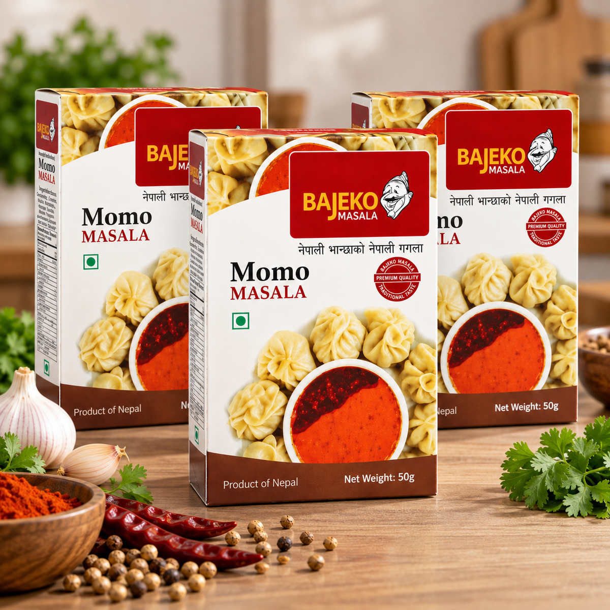 Bajeko Momo Masala