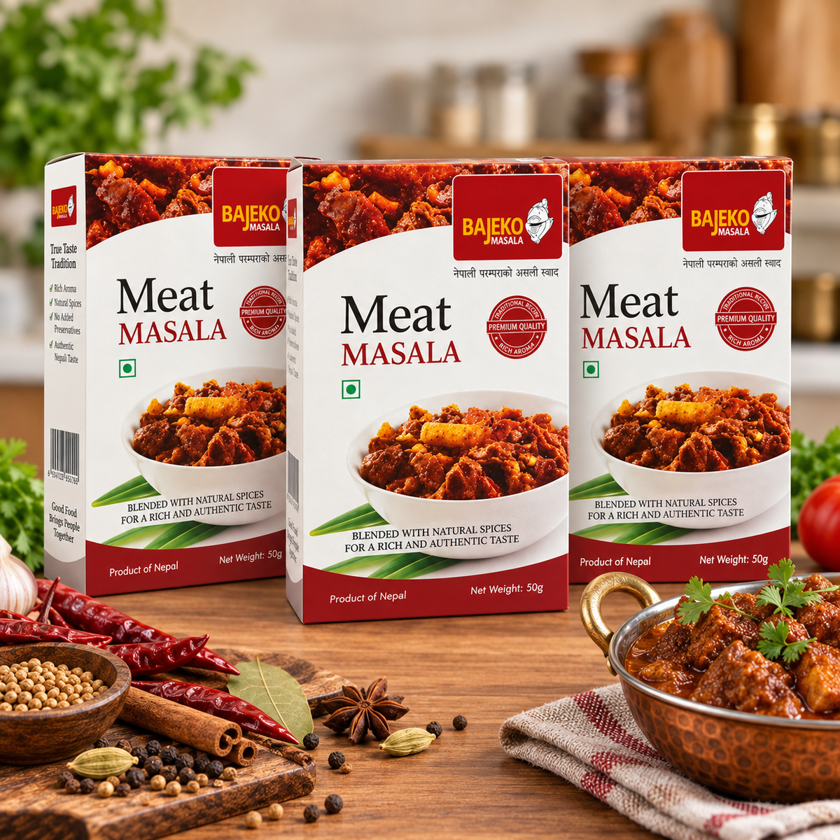 Bajeko Meat Masala