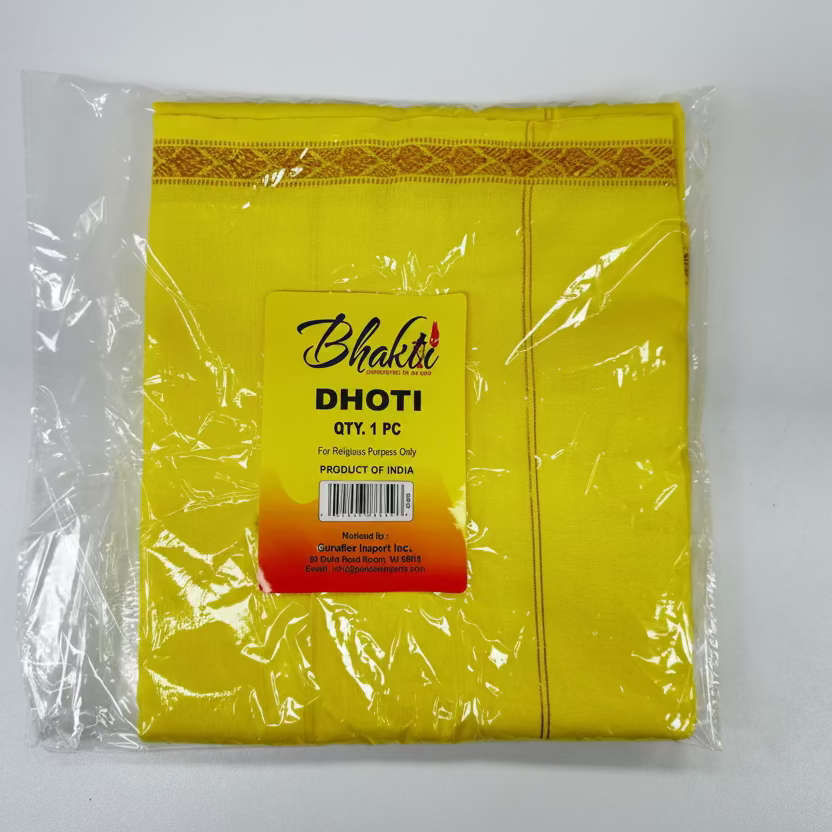 Yellow Dhoti