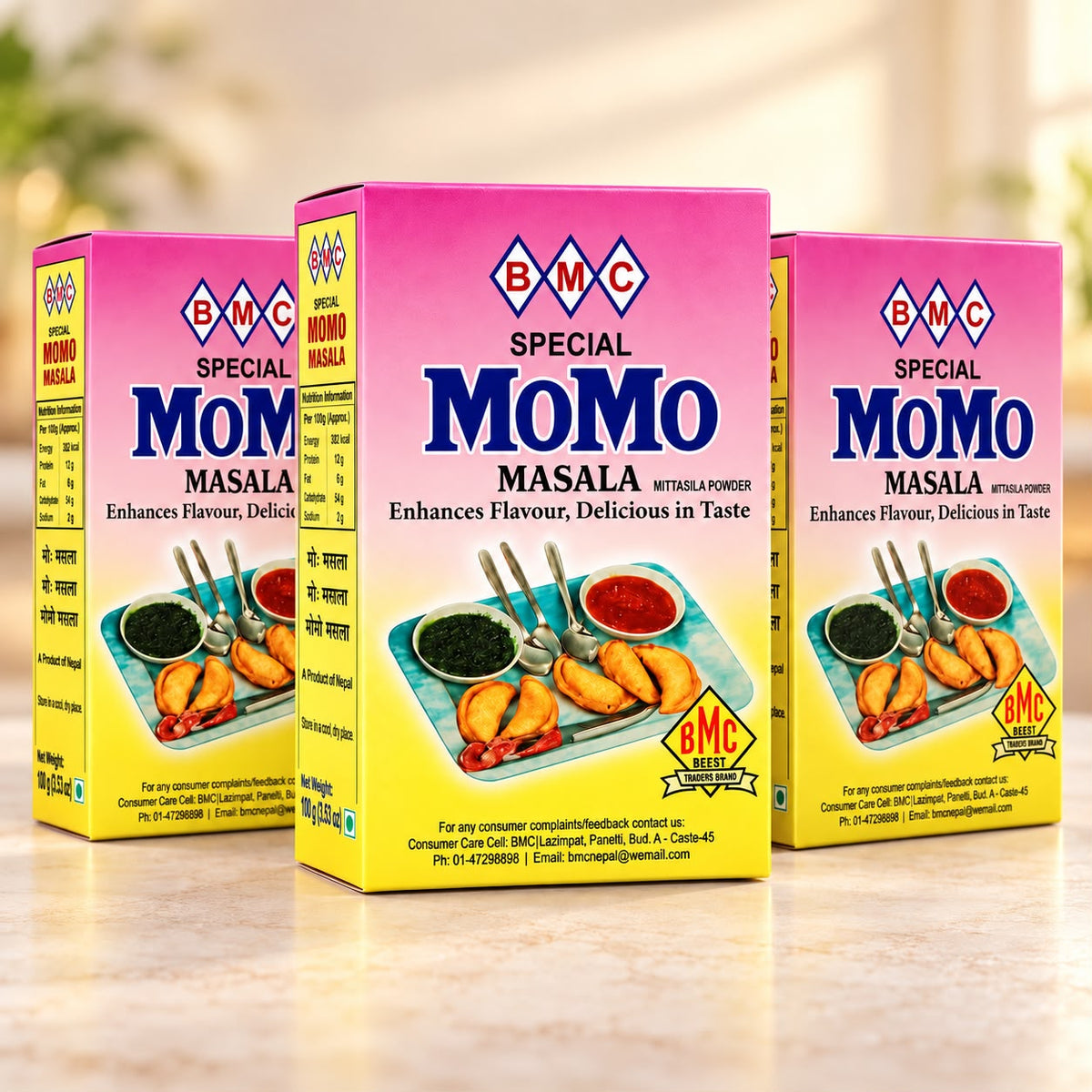 BMC Momo Masala 100g - Authentic Nepali Dumpling Spice Blend