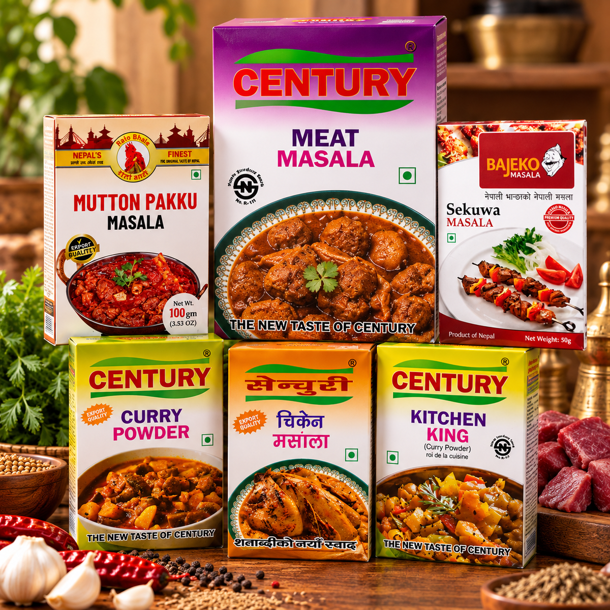 Dashain Masala Combo – 6 Pack