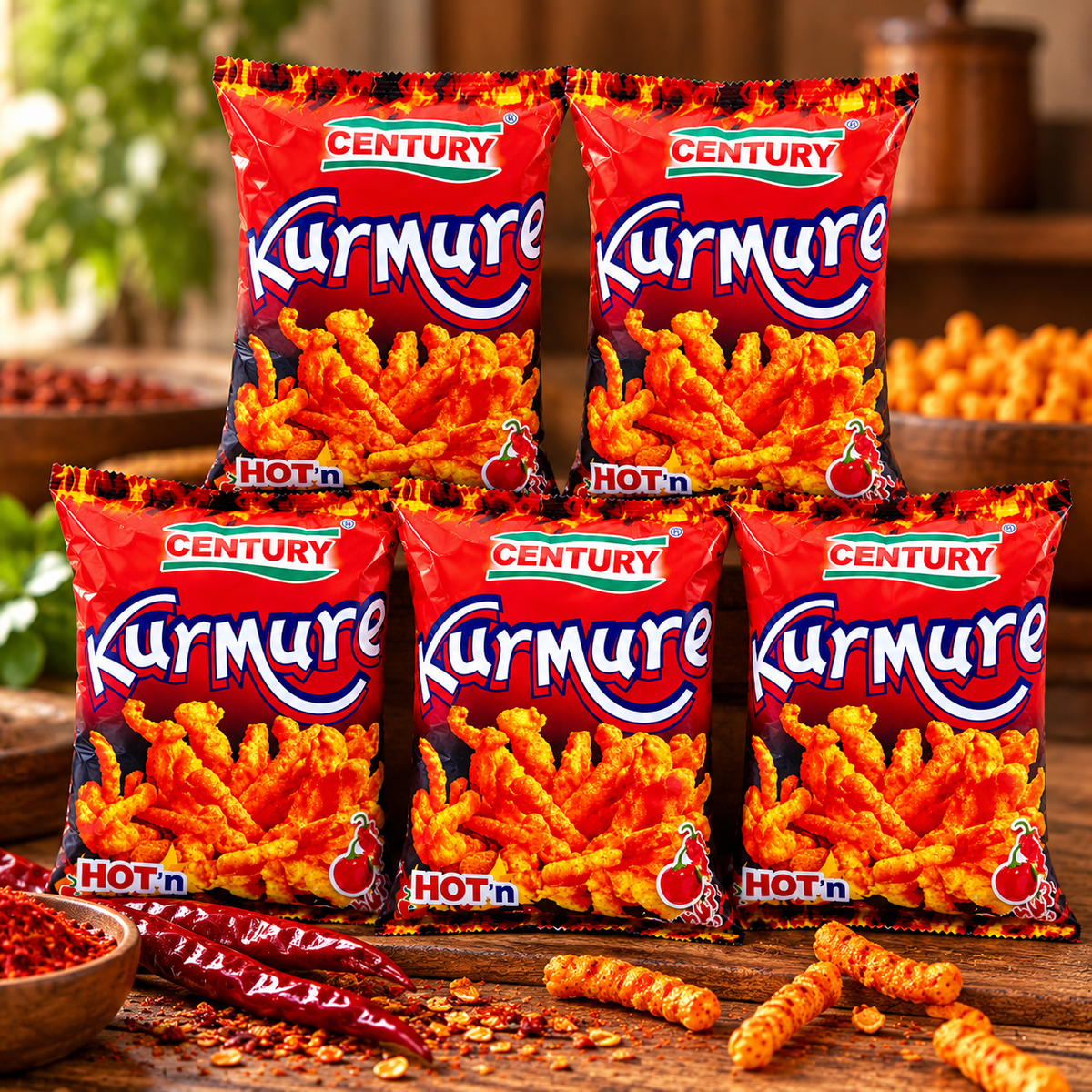Century Kurmure Akabare- Hot n Spicy