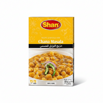 Shan Chana Masala Recipe & Masala Mix – 100 g