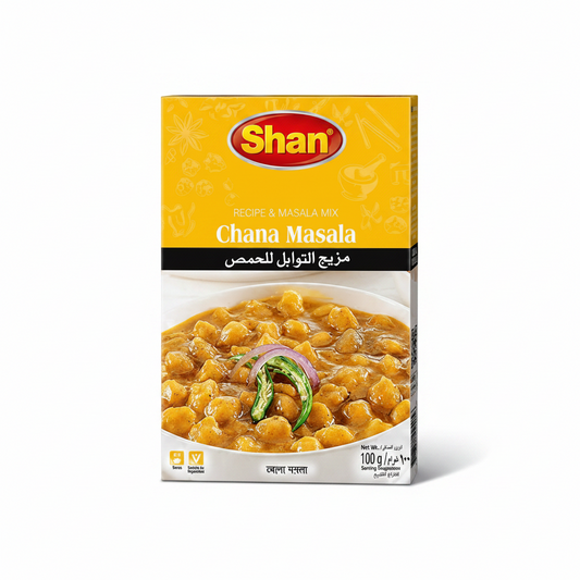 Shan Chana Masala Recipe & Masala Mix – 100 g