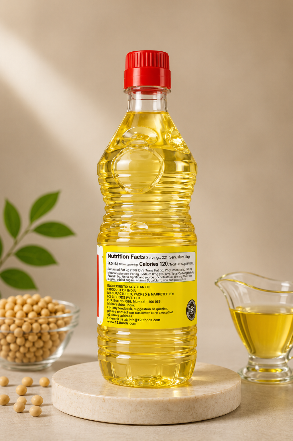 I-2-3 Vegetable Oil – 16.91 fl oz