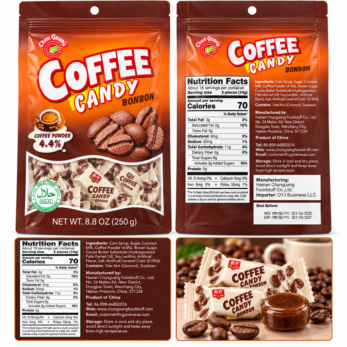 Chun Guang Coffee Candy