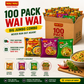 Wai Wai 100-Pack Jumbo Combo | Authentic Nepali Instant Noodles