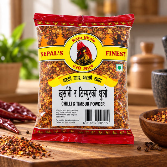 Chilli & Timbur Powder 150 Gm