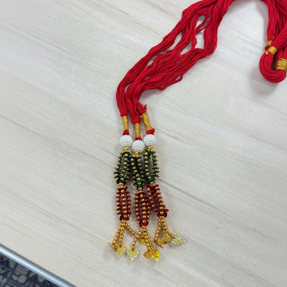 Designer Parandi with Metallic Details