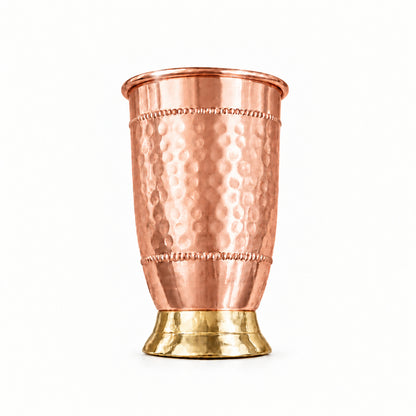 Copper and brass glass for kitchen