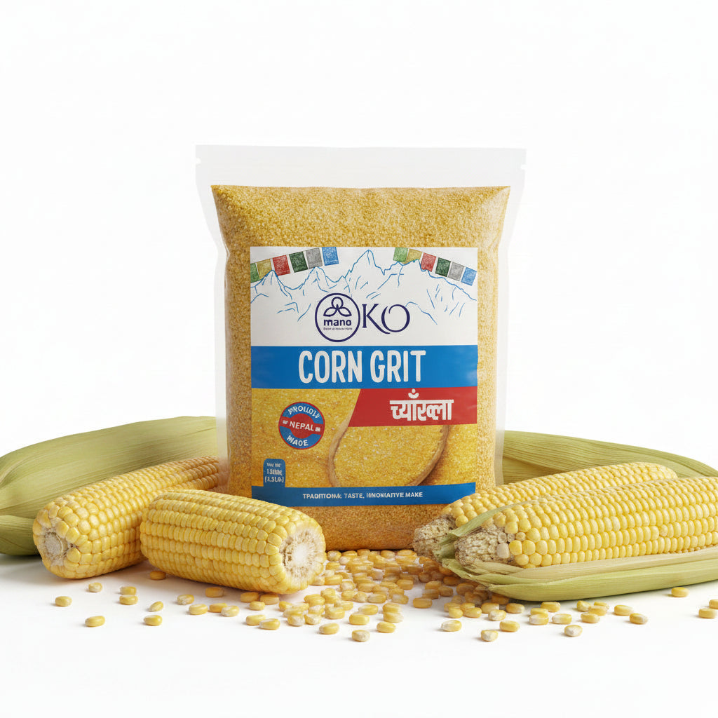 Nepali Corn Grit | Coarsely Ground Maize