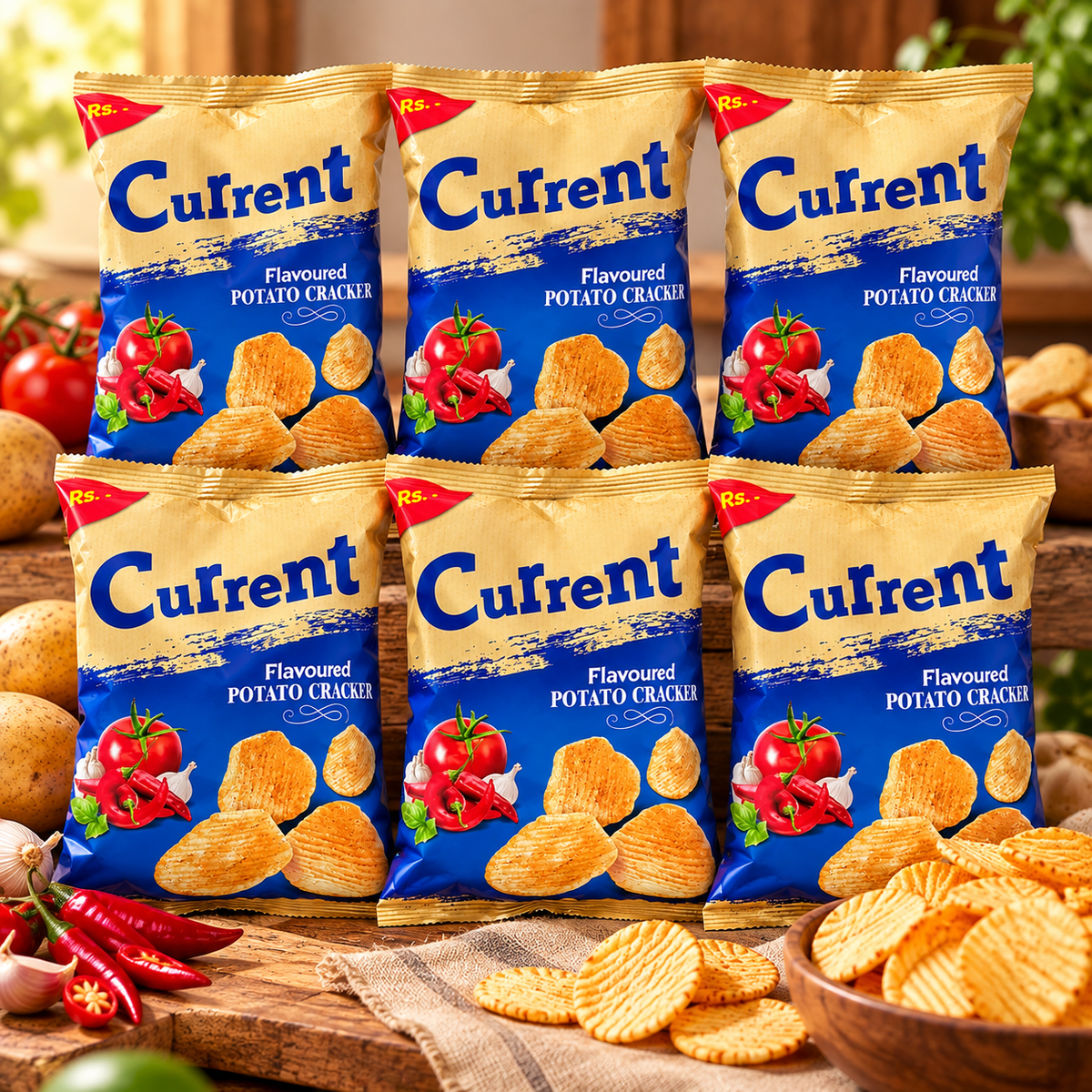 Current Potato Crackers