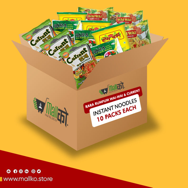 Current hot nlemon, veg Rumpum, wai wai  instant noodles