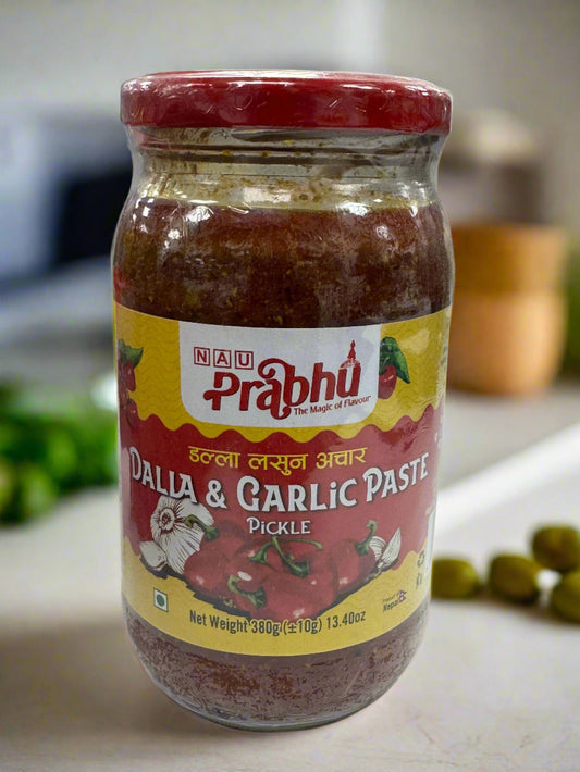 Prabhu Dalla And Garlic Paste