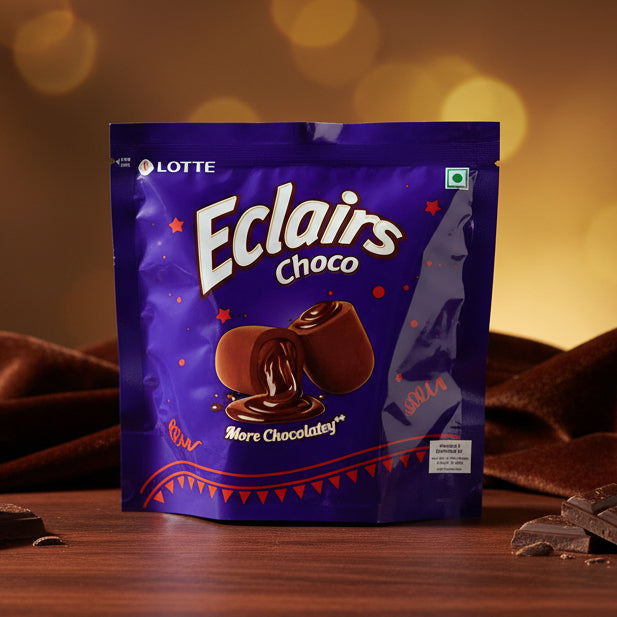 Lotte Chocolate Filled Caramel Toffee