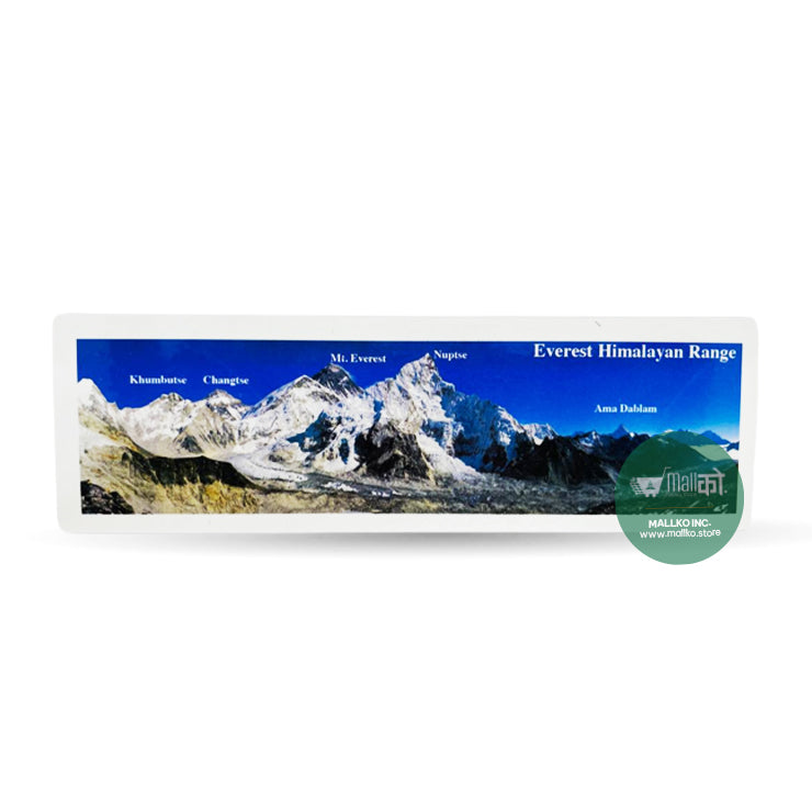 Everest Range fridge magnet Nepal souvenir