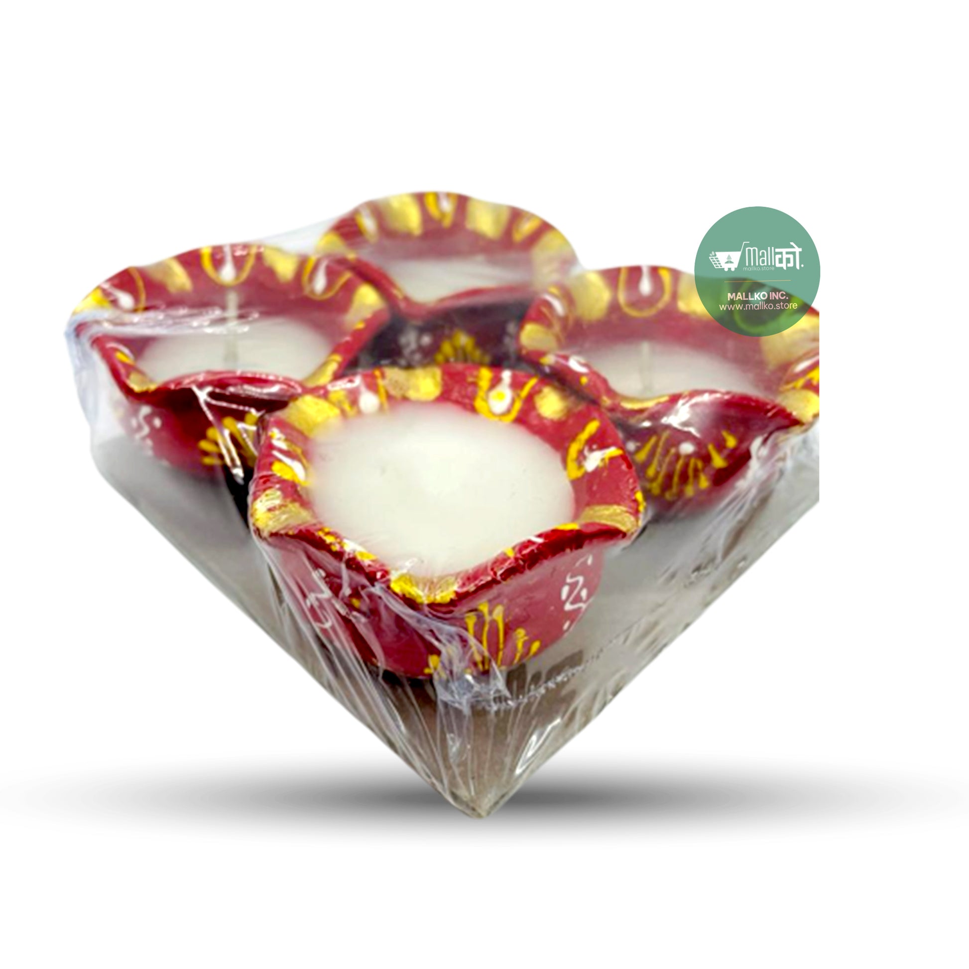 Ornamental Terracotta Wax Diya for Decoration