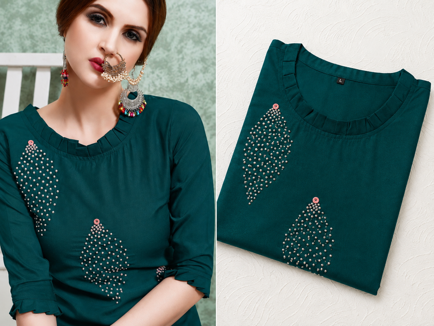 Festive_Kurti_Palazzo_Set