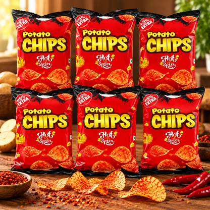 Century Potato Chips - Hot & Spicy