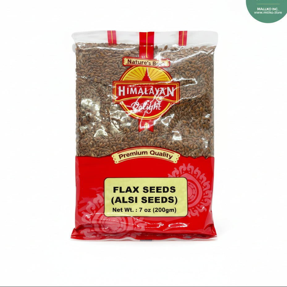 Whole Brown Flax Seeds – Healthy Baking Ingredient – Mall ko