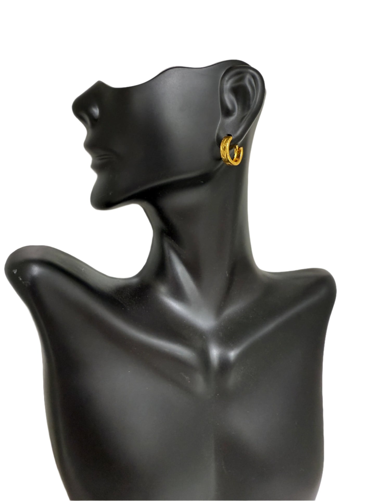 Gold plated ear ring Nepali traditional