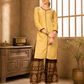 Gold_Print_Kurti_Sharara_Set Nepali/Indian