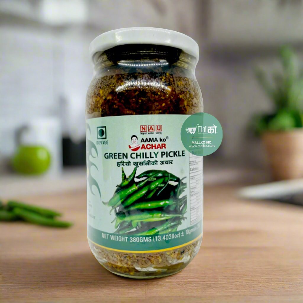 AAMA KO ACHAR Green Chilli Pickle