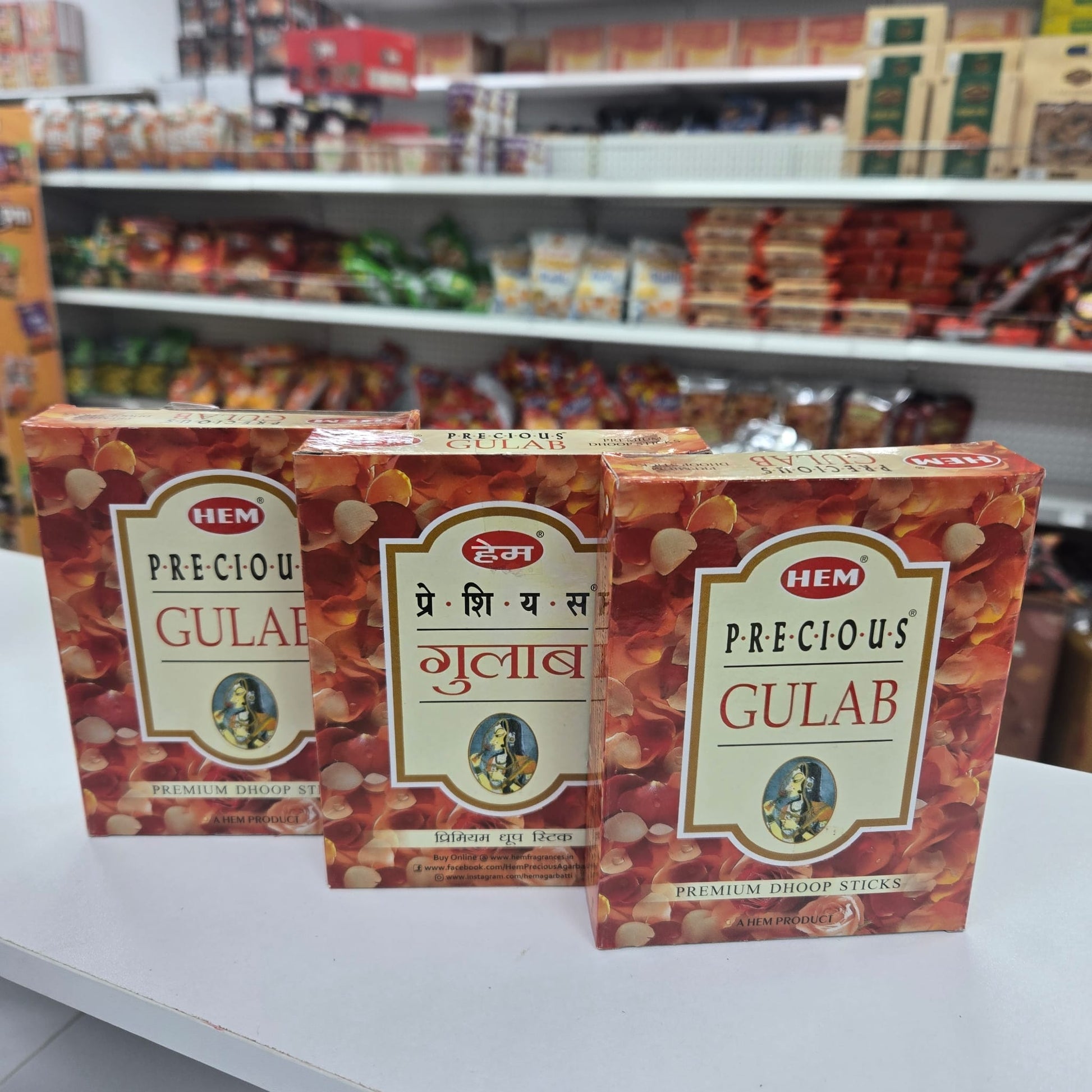  Long-Lasting HEM Dhoop Incense for Prayer & Meditation