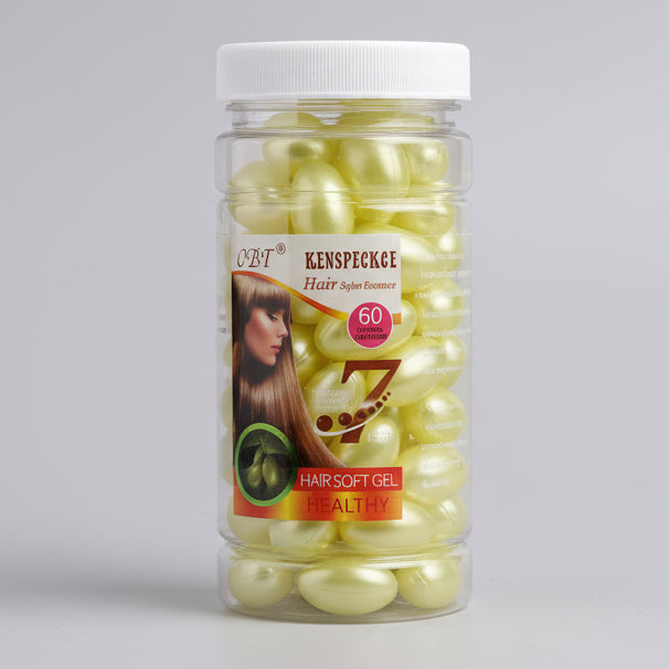 Hair Capsule yellow